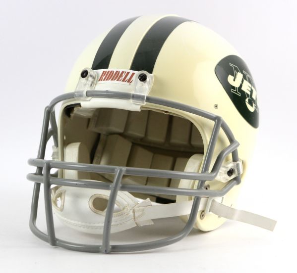 1970s circa New York Jets Game Worn Football Helmet (MEARS LOA)