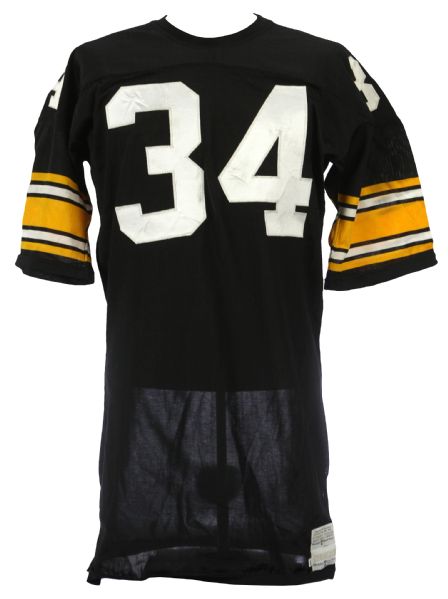 1976 Andy Russell Pittsburgh Steelers Signed Game Worn Home Jersey (MEARS LOA/JSA)