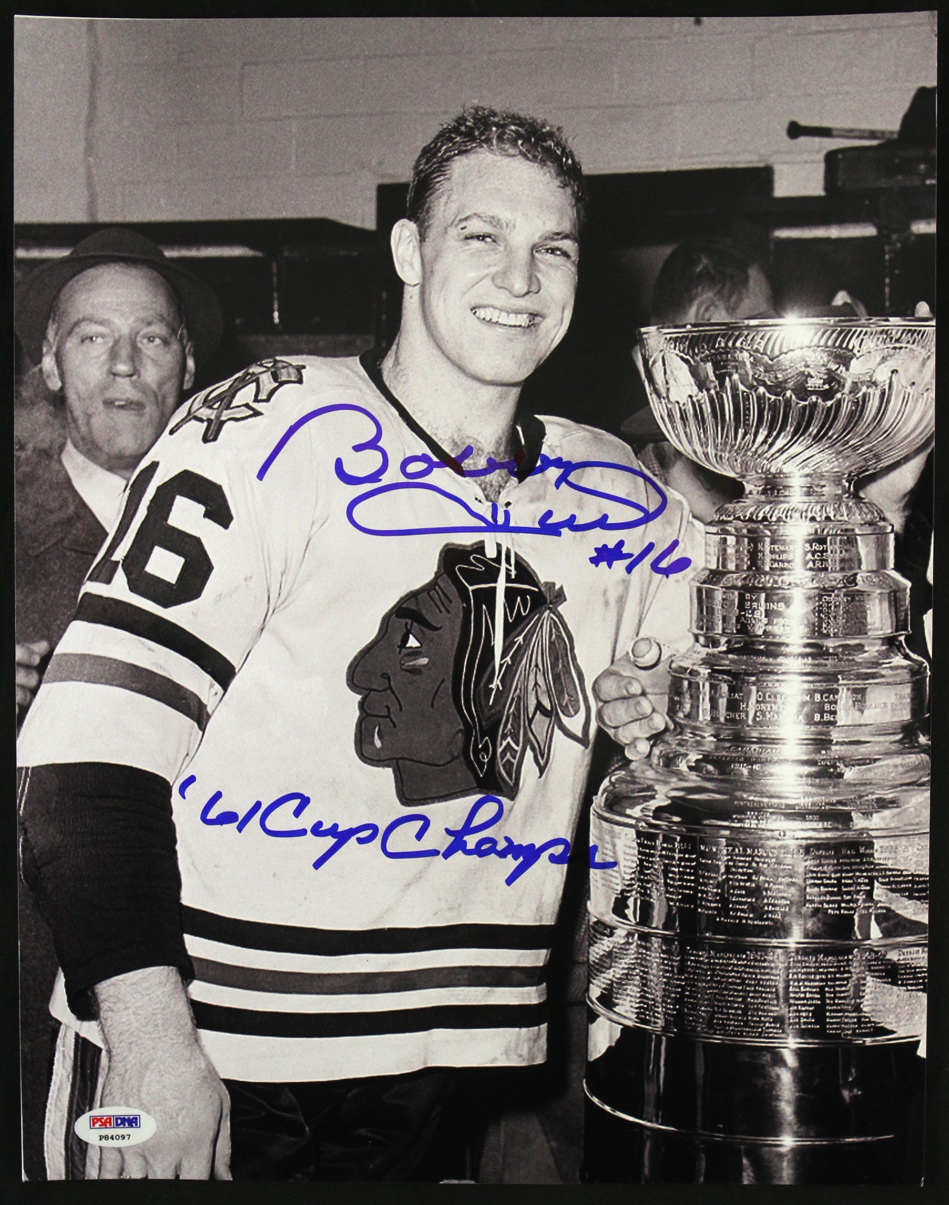 Lot Detail - 1990's Bobby Hull Chicago Blackhawks Signed 11