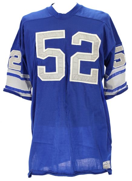 1973-75 Jim Laslavich Detroit Lions Game Worn Home Jersey (MEARS LOA)