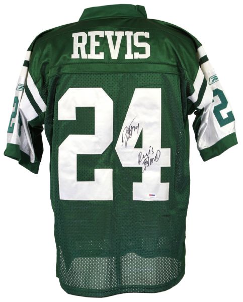 2007-12 Darelle Revis New York Jets Signed Jersey (PSA/DNA)