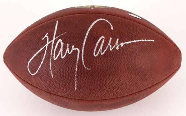 2006-14 Harry Carson New York Giants Signed Football (Steiner)