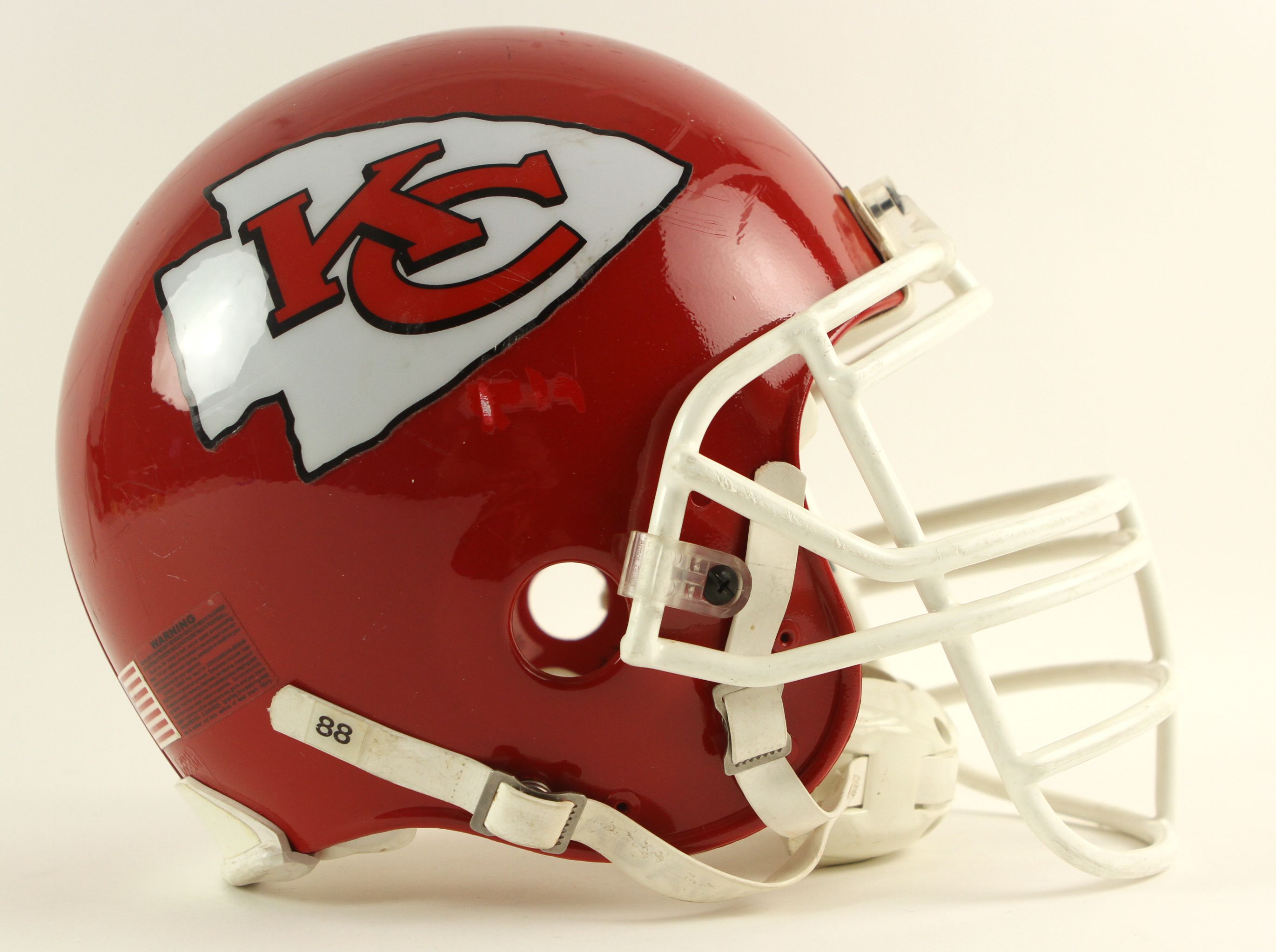 Tony Gonzalez Signed Kansas City Chiefs Full Size Helmet JSA COA Autograph  - Inscriptagraphs Memorabilia - Inscriptagraphs Memorabilia