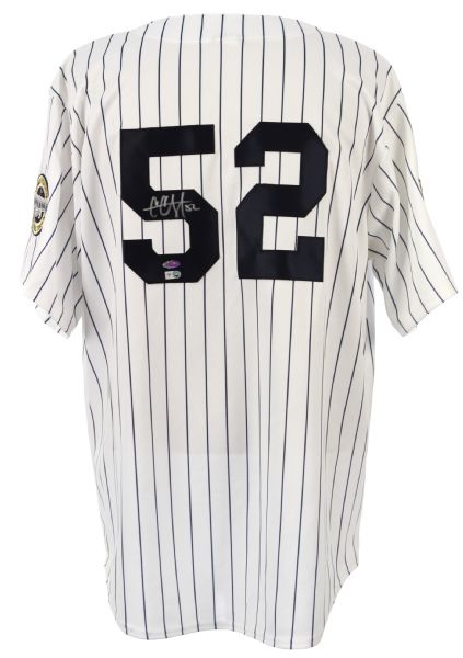 2009 CC Sabathia New York Yankees Signed Jersey w/ World Series & Yankee Stadium Inaugural Season Patches (Steiner/MLB Hologram)