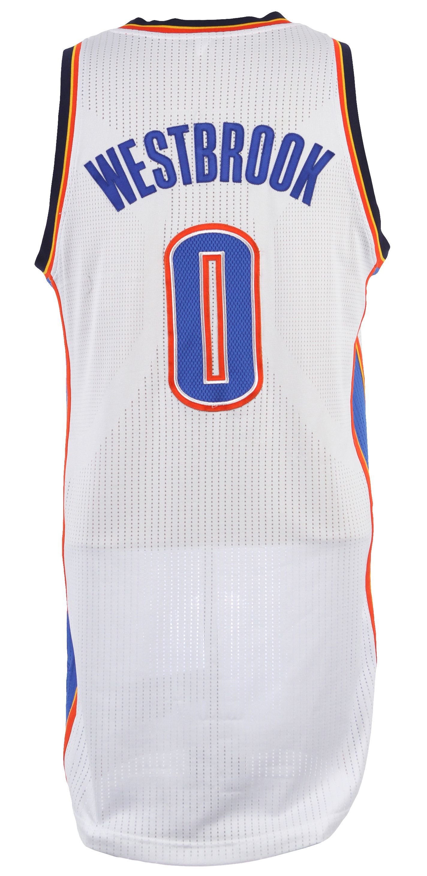 Russell Westbrook Oklahoma Thunder Issued Game Used Jersey w/ Number Codded  Tag