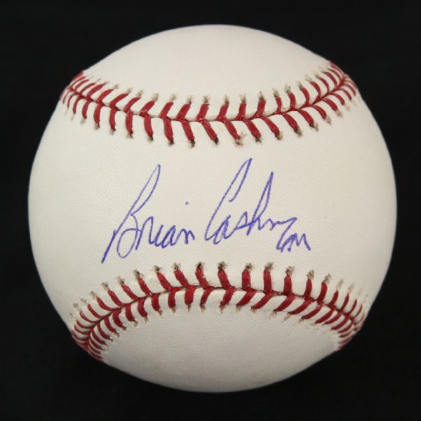 2000s Brian Cashman New York Yankees Single Signed OML Selig Baseball (Steiner)