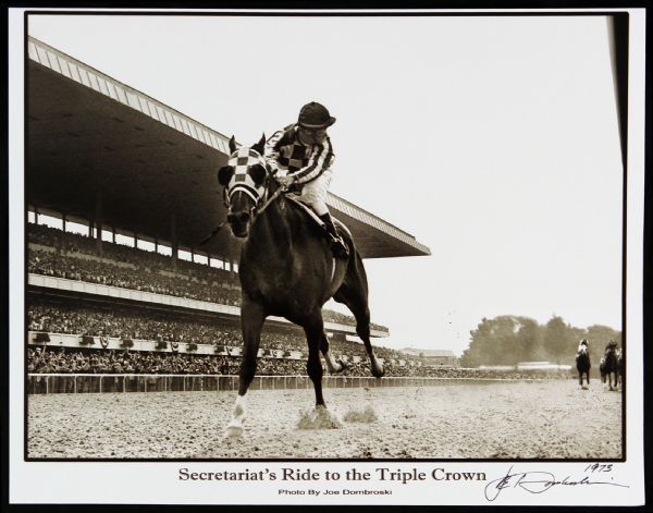 Lot Detail - 1973 Secretariat's Ride To The Triple Crown 11