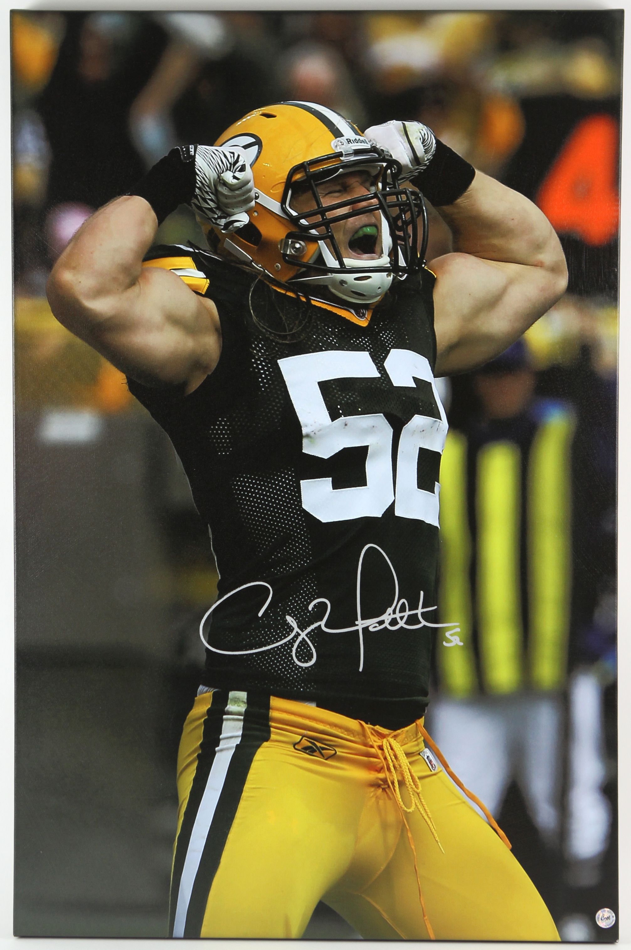 Lot Detail - 2010's Clay Matthews Green Bay Packers Signed 24