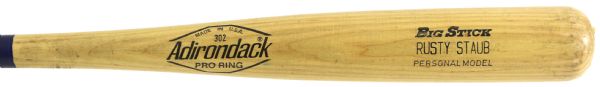 1981 Rusty Staub New York Mets Adirondack Professional Model Game Used Bat (MEARS LOA)