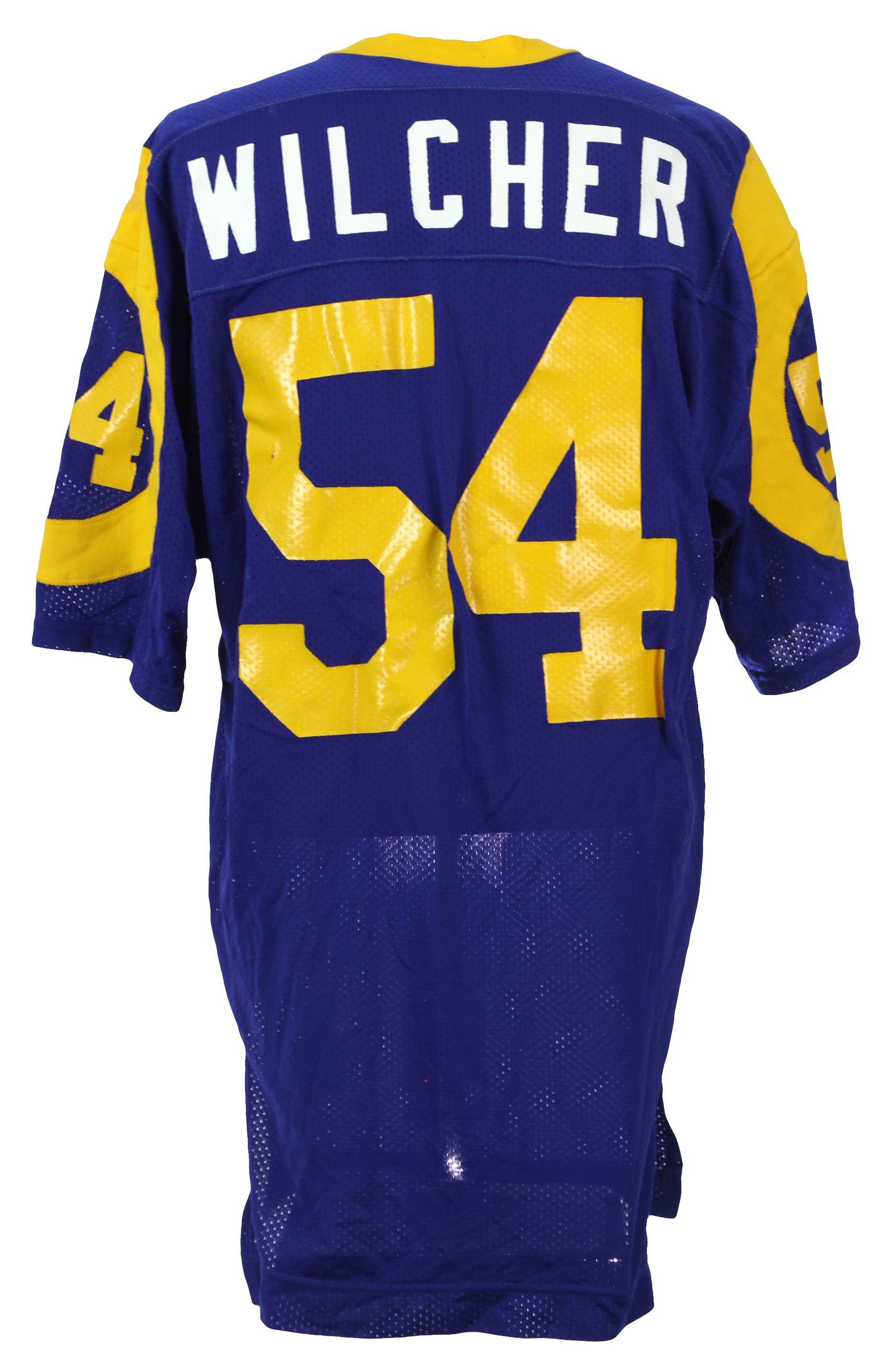 Lot Detail - 1980-90 Los Angeles Rams Game Worn Home Jersey Colleciton -  Lot of 3 w/ Carl Ekern, Mike Wilcher & Charles DeJurnett (MEARS LOA)