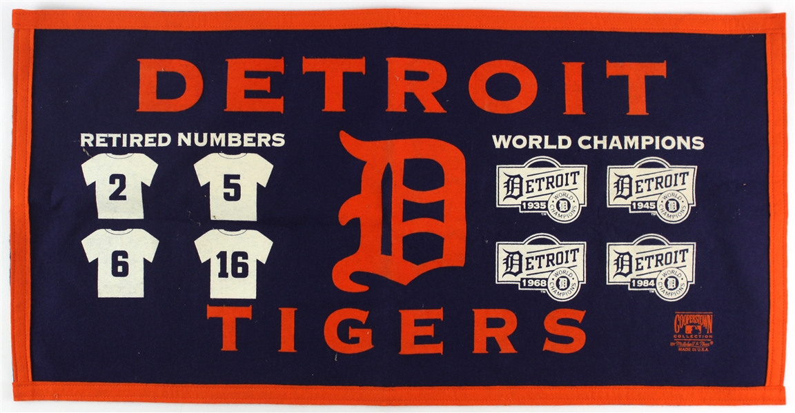 1940s-2000s Detroit Tigers Michigan Wolverines Memorabilia Collection - Lot of 4