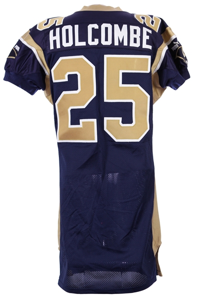 2000-12 St. Louis Rams Game Worn Jersey Collection - Lot of 8 w/ Leonard Little, Austin Pitts International Series & More (MEARS LOA)