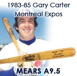 1983-85 Gary Carter Expos/Mets Louisville Slugger Professional Model Game Used Bat (MEARS A9.5)