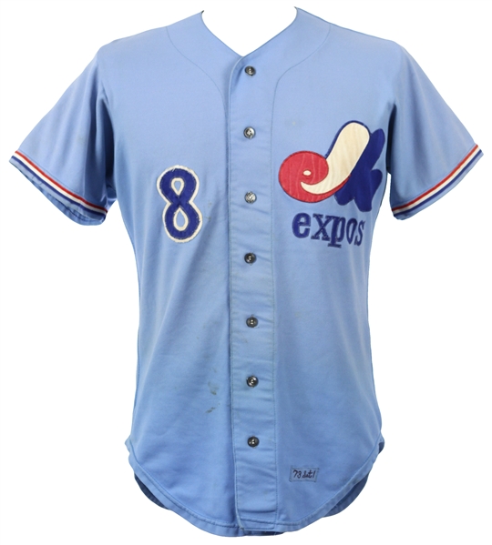 1973 Boots Day Montreal Expos Game Worn Road Jersey (MEARS LOA)