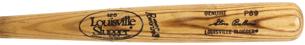 1985-88 Steve Balboni Kansas City Royals Louisville Slugger Professional Model Game Used Bat (MEARS LOA)