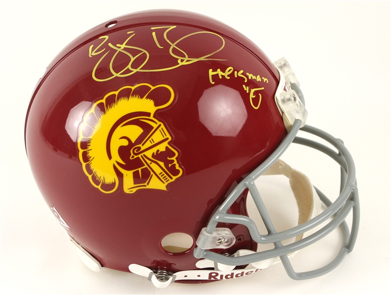 2005 Reggie Bush USC Trojans Signed Full Size Helmet (JSA)