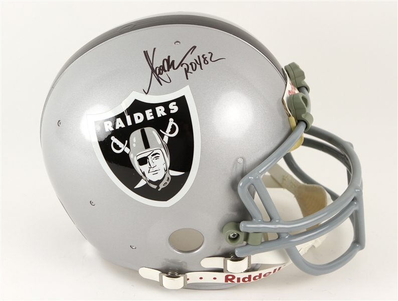 2000s Marcus Allen Los Angeles Raiders Signed Full Size Helmet (TriStar)