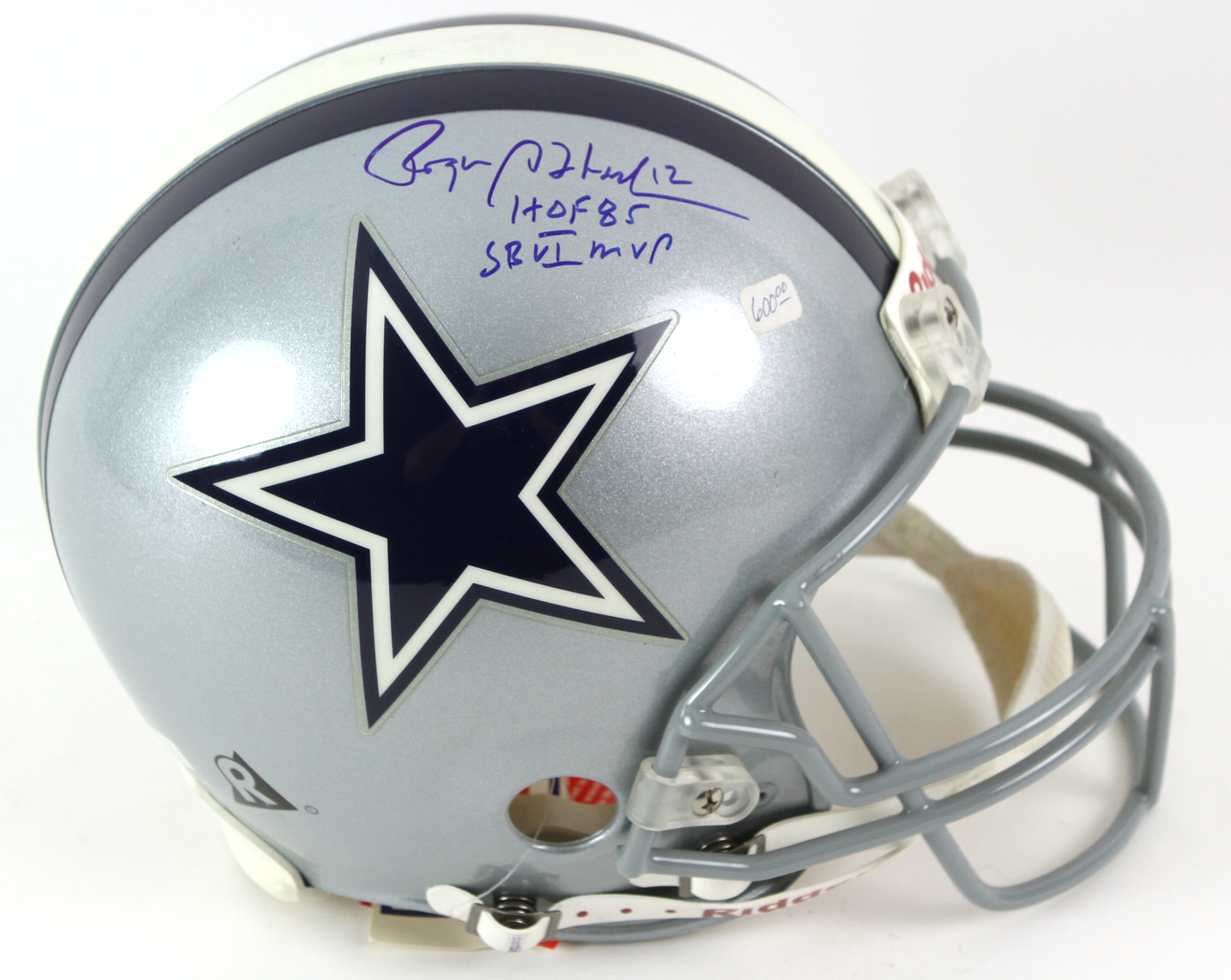 Lot Detail - 2000's Roger Staubach Dallas Cowboys Signed Full Size ...