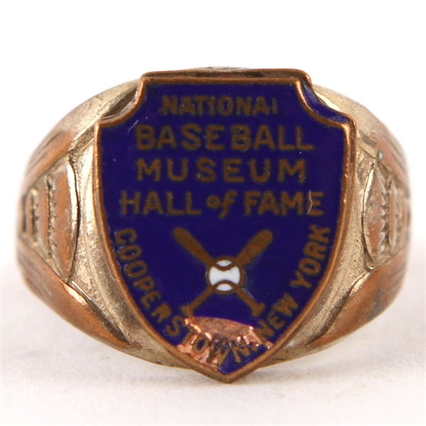 1950s National Baseball Museum Hall of Fame Cooperstown New York Souvenir Ring 