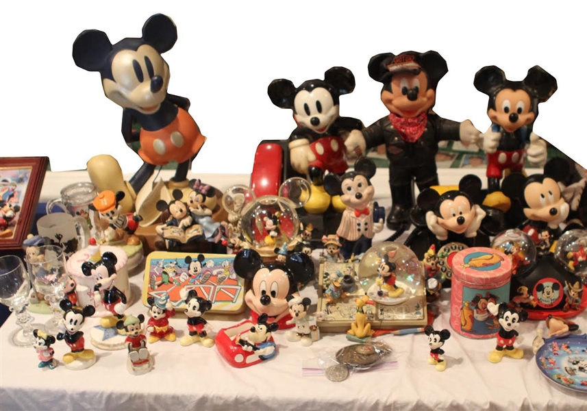 1950s to present Mickey Mouse Toy Collection (100+)