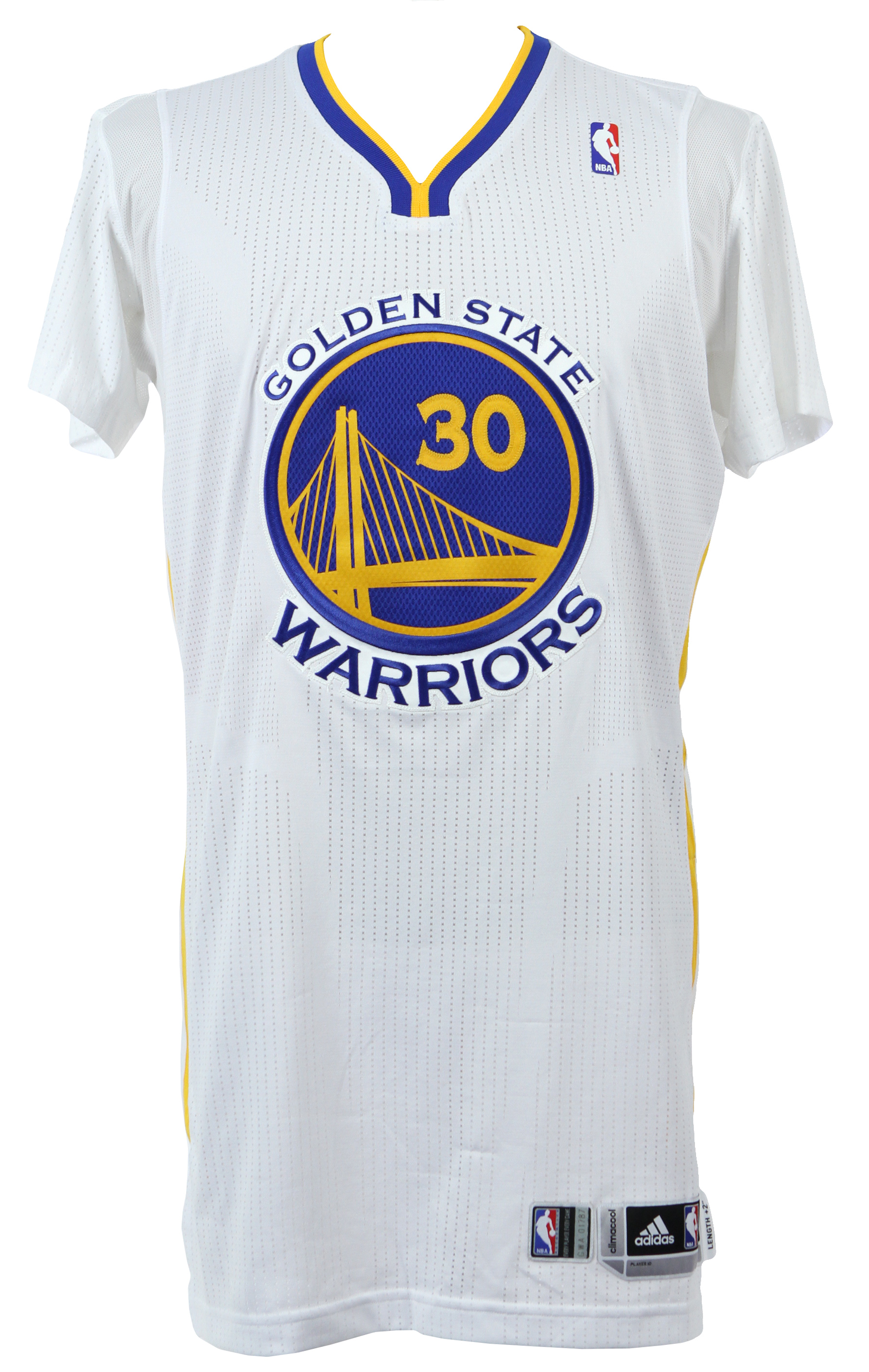 Stephen Curry - Golden State Warriors - Game-Worn Blue Alternate w