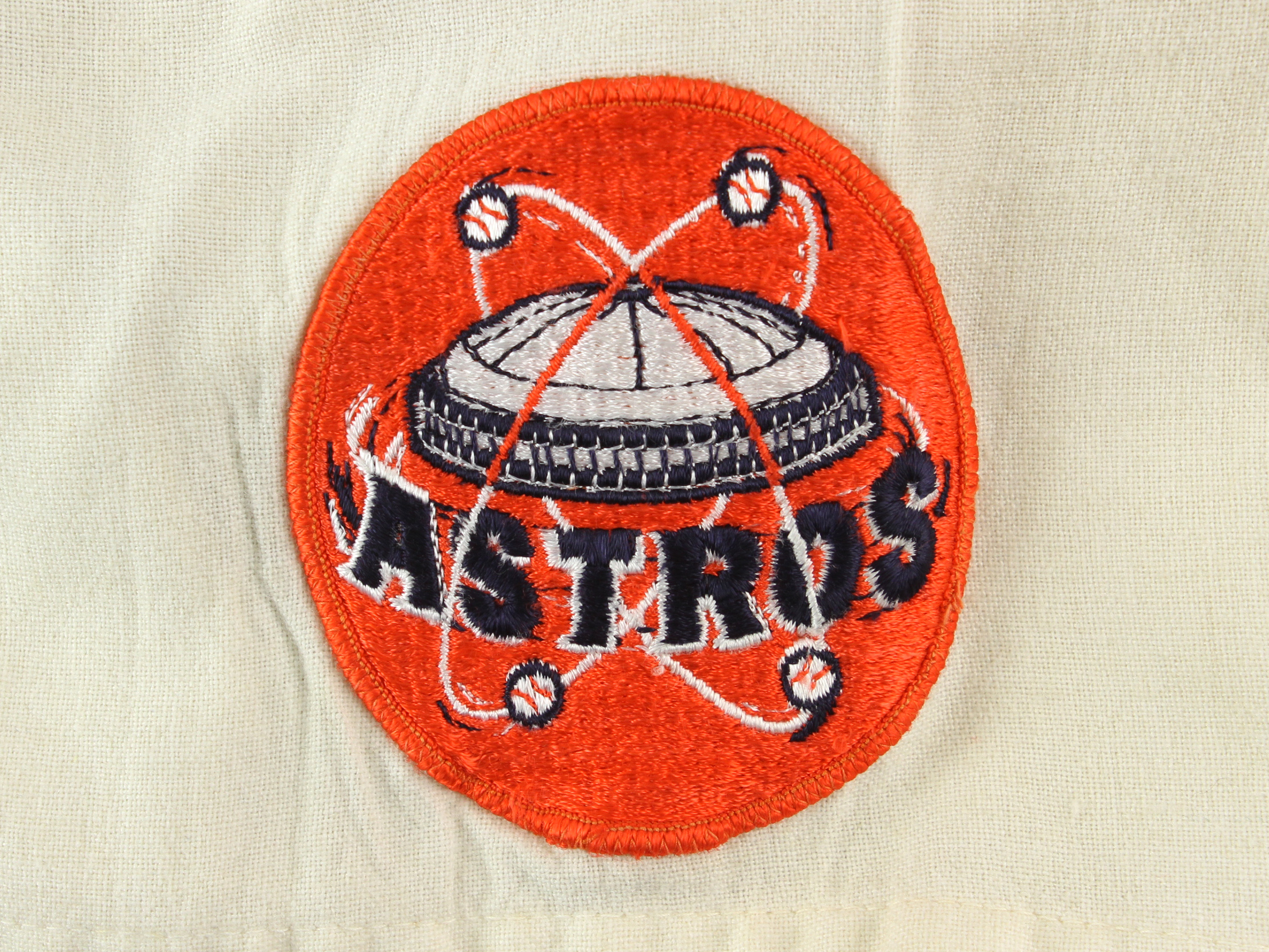 HOUSTON ASTROS ITALICS JERSEY BLANK RUSSELL ASTRODOME SPELL OUT