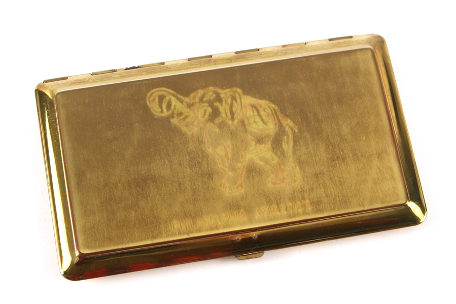 1940s Philadephia Athletics Cigarette Case