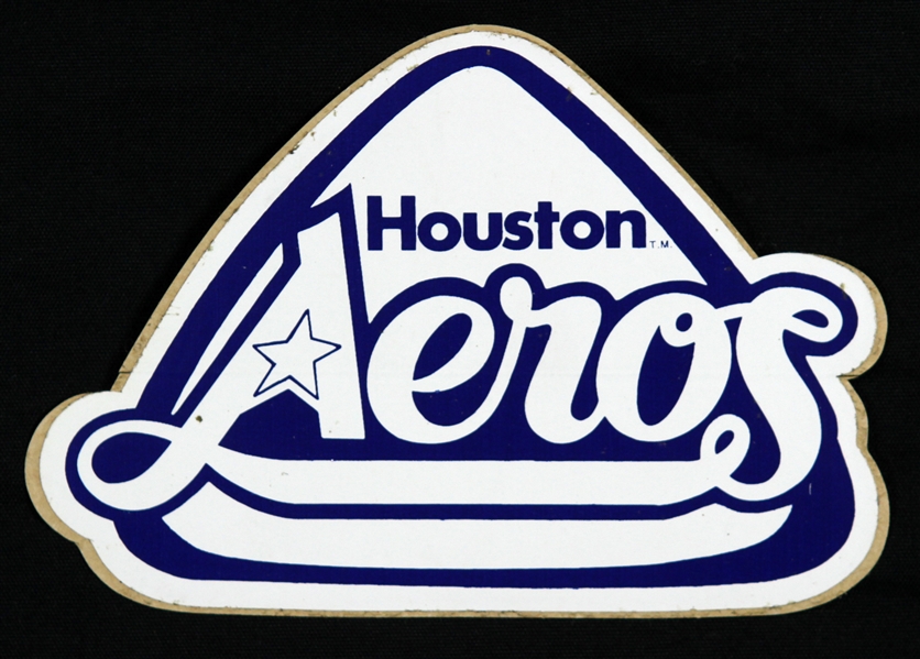 1972-78 Houston Aeros World Hockey Association Team Logo Decal 