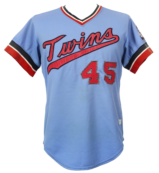 1974 Buck Rodgers Minnesota Twins Game Worn Coaches Jersey (MEARS LOA)