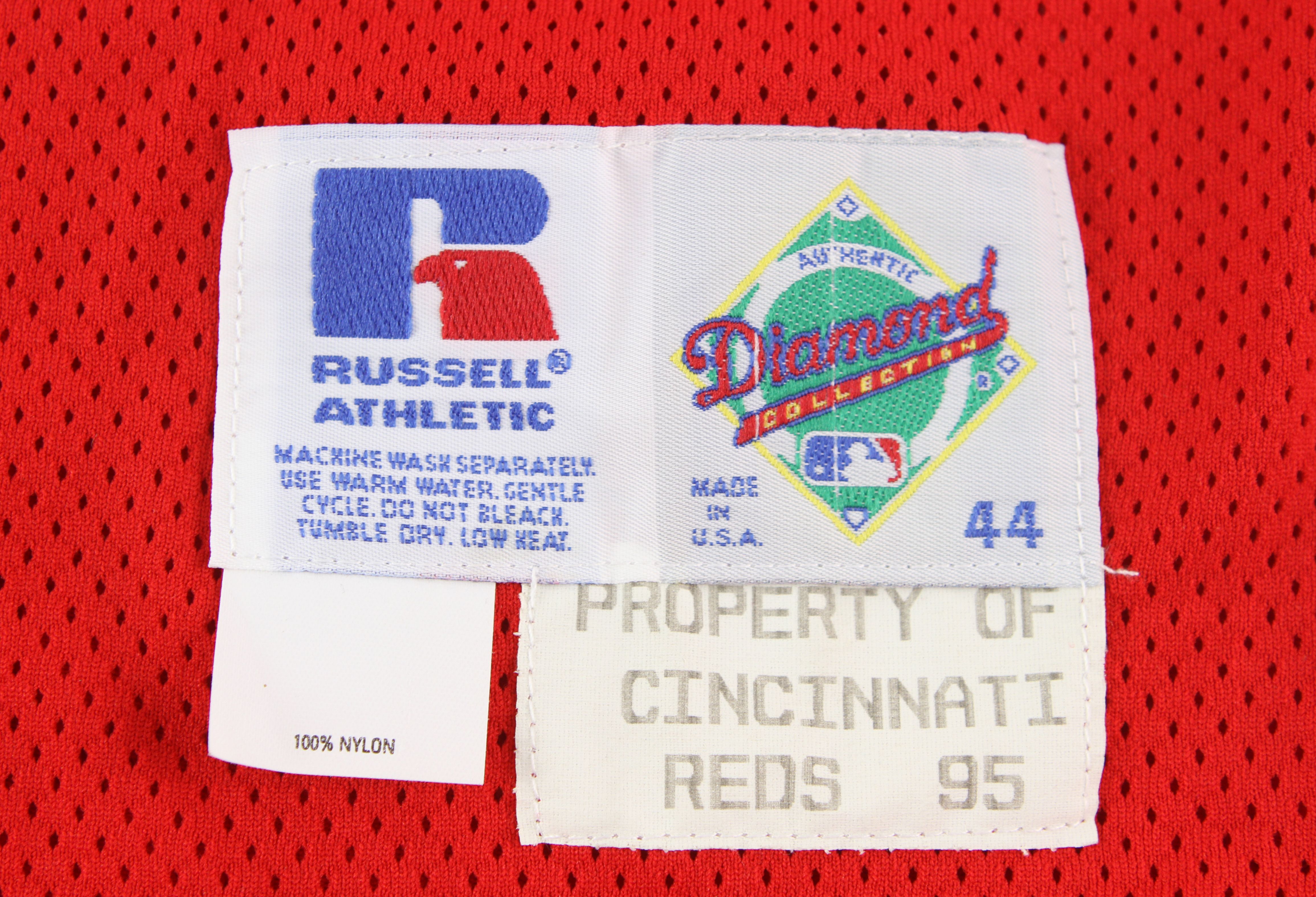 1995 Deion Sanders Cincinnati Reds Game Worn Jersey