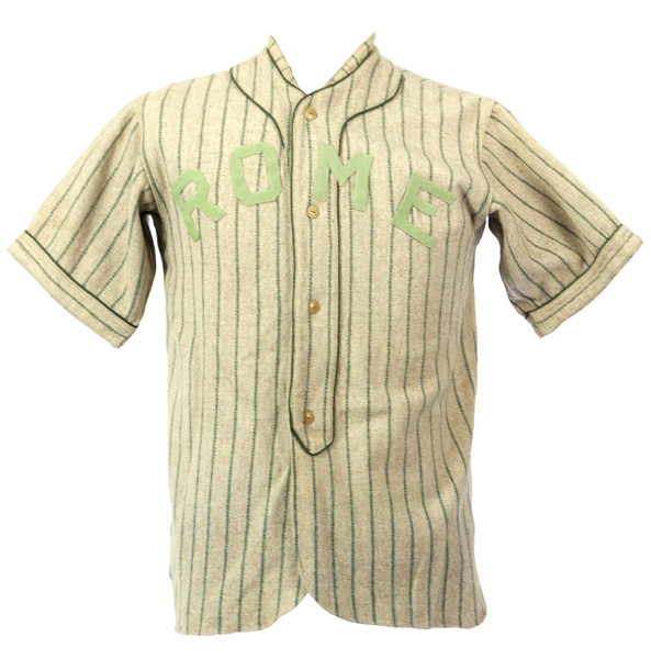 1915-25 Rome Game Worn Baseball Uniform (MEARS LOA)