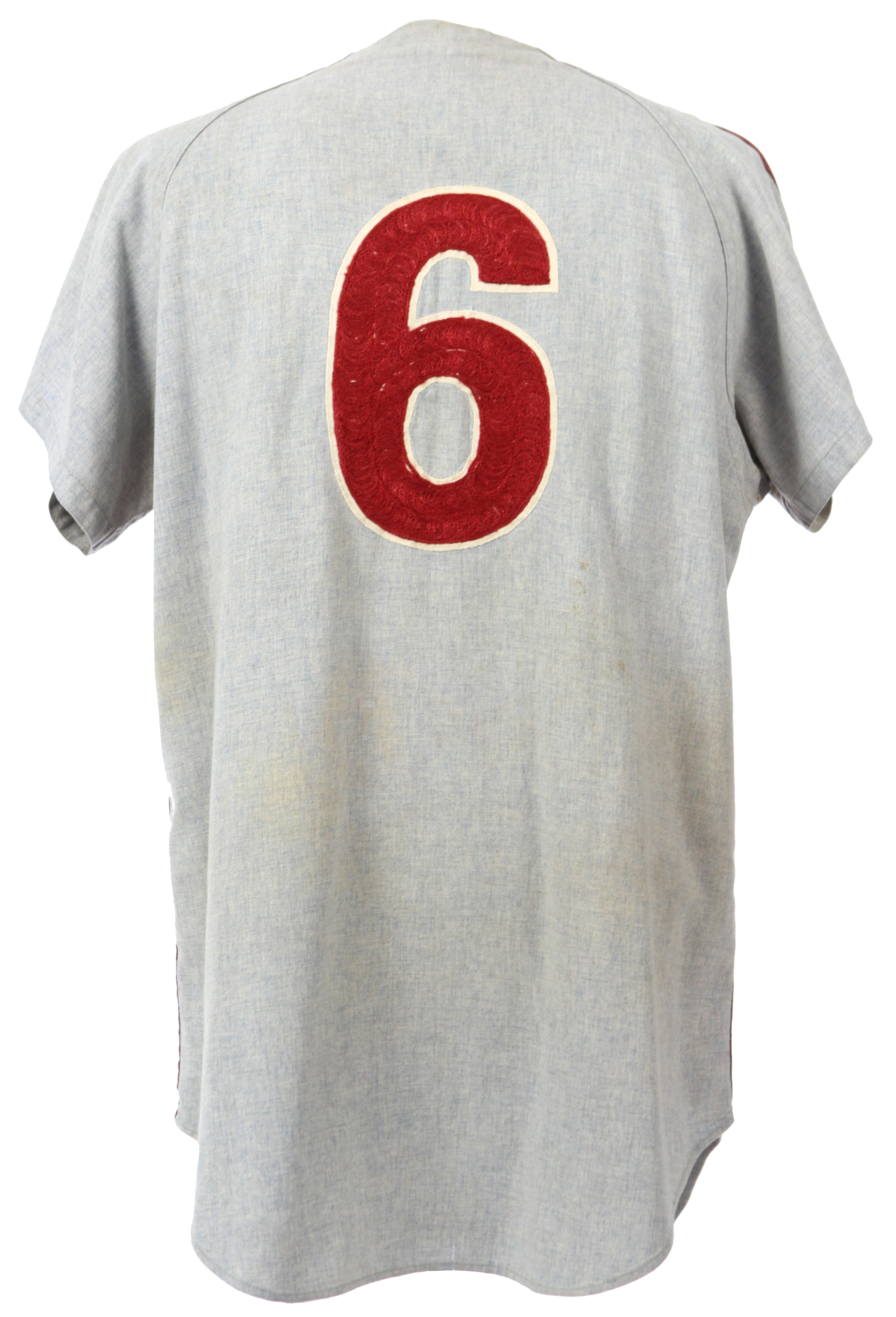 Lot Detail - 1971 Tim McCarver Philadelphia Phillies Game Worn Road Jersey  (MEARS LOA)