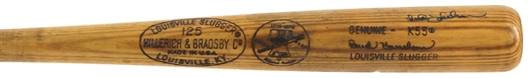 1976 Bud Harrelson New York Mets Signed H&B Louisville Slugger Professional Model Game Used Bat (MEARS LOA)