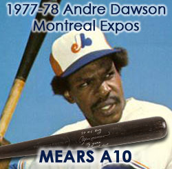 Sold at Auction: Andre Dawson autographed Montreal Expos