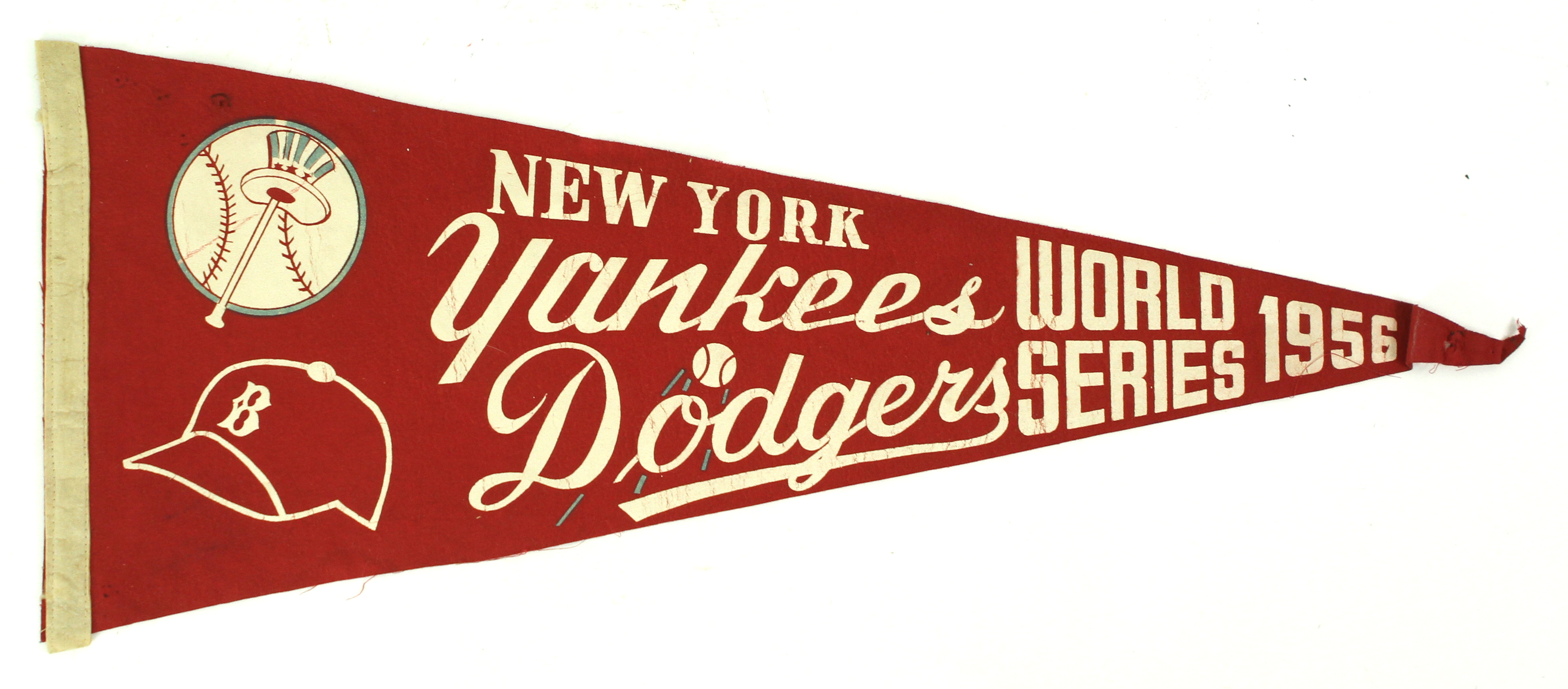 Lot Detail - 10/8/1956 NY Yankees Vs. Brooklyn Dodgers World