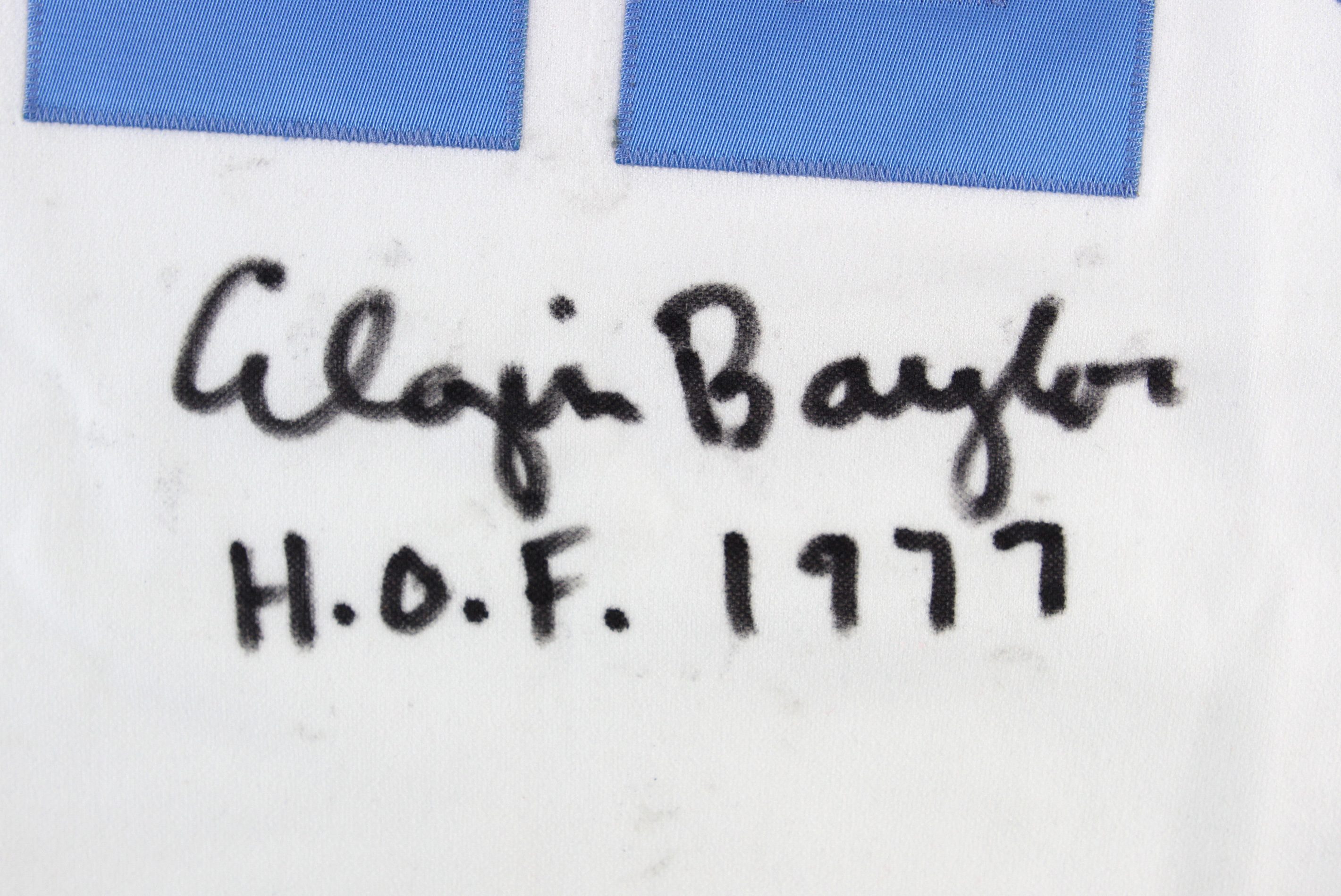 Lot Detail - Elgin Baylor Signed Lakers Jersey (JSA)