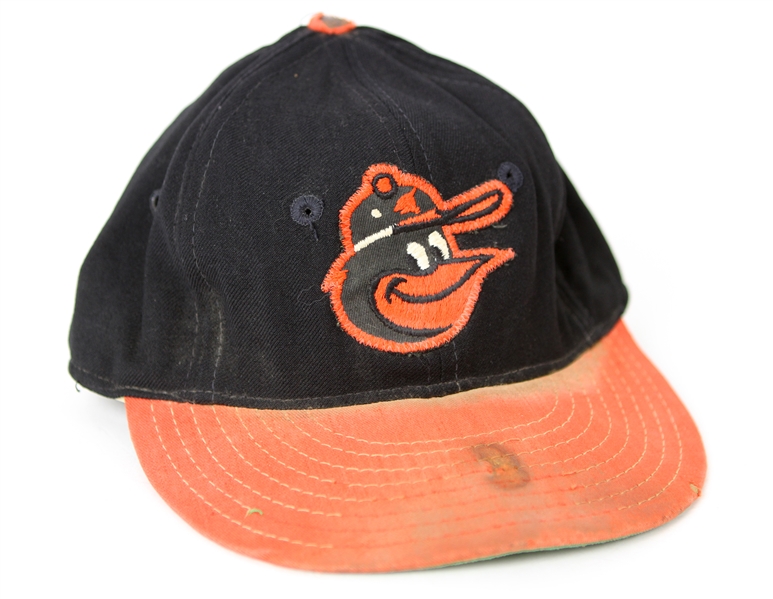 1970s circa Baltimore Orioles Game Worn Cap (MEARS LOA)