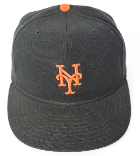 1980s Willie Mays New York Giants Signed Cap (JSA)