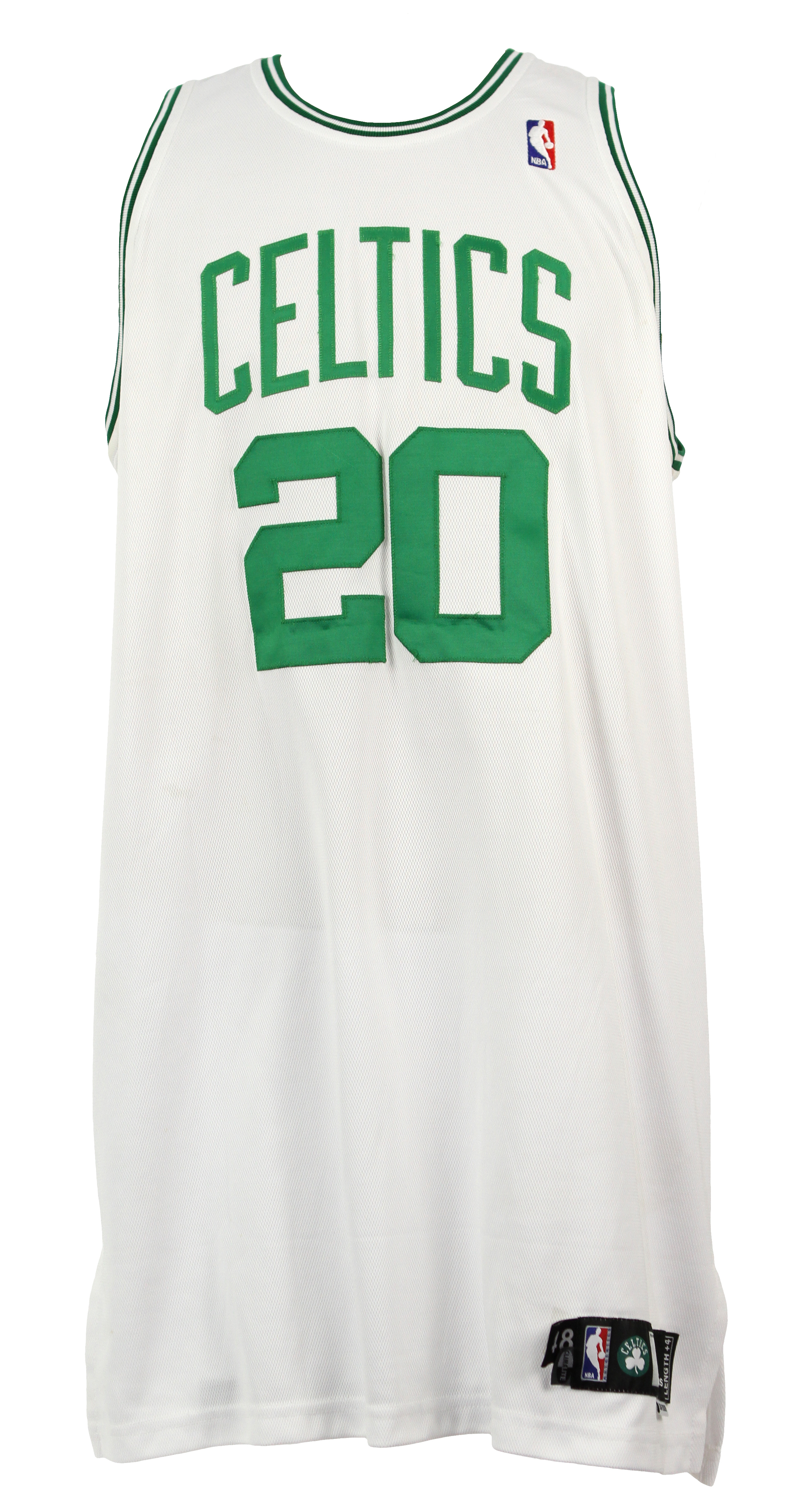Lot Detail - 2008-09 Ray Allen Boston Celtics Game Worn Home Jersey ...