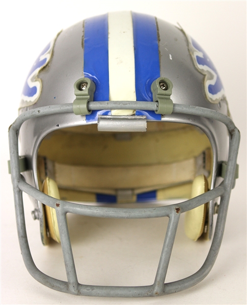 1976-77 Gary Danielson Detroit Lions Game Worn Football Helmet (MEARS LOA)