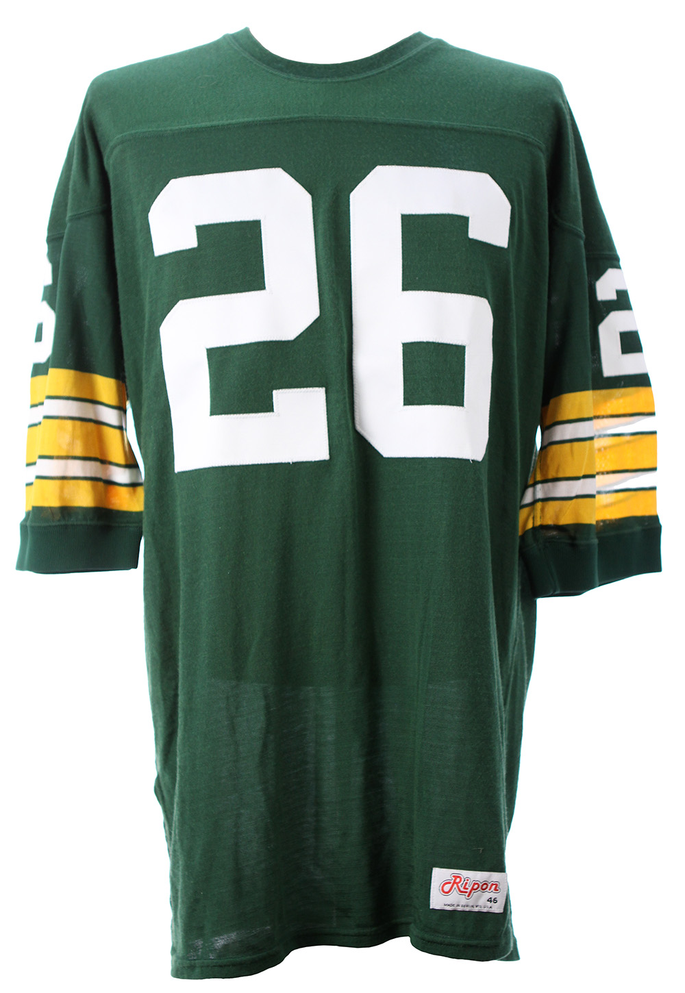 Lot Detail - 1980's Herb Adderley Green Bay Packers Post Career Home Jersey  (MEARS LOA)