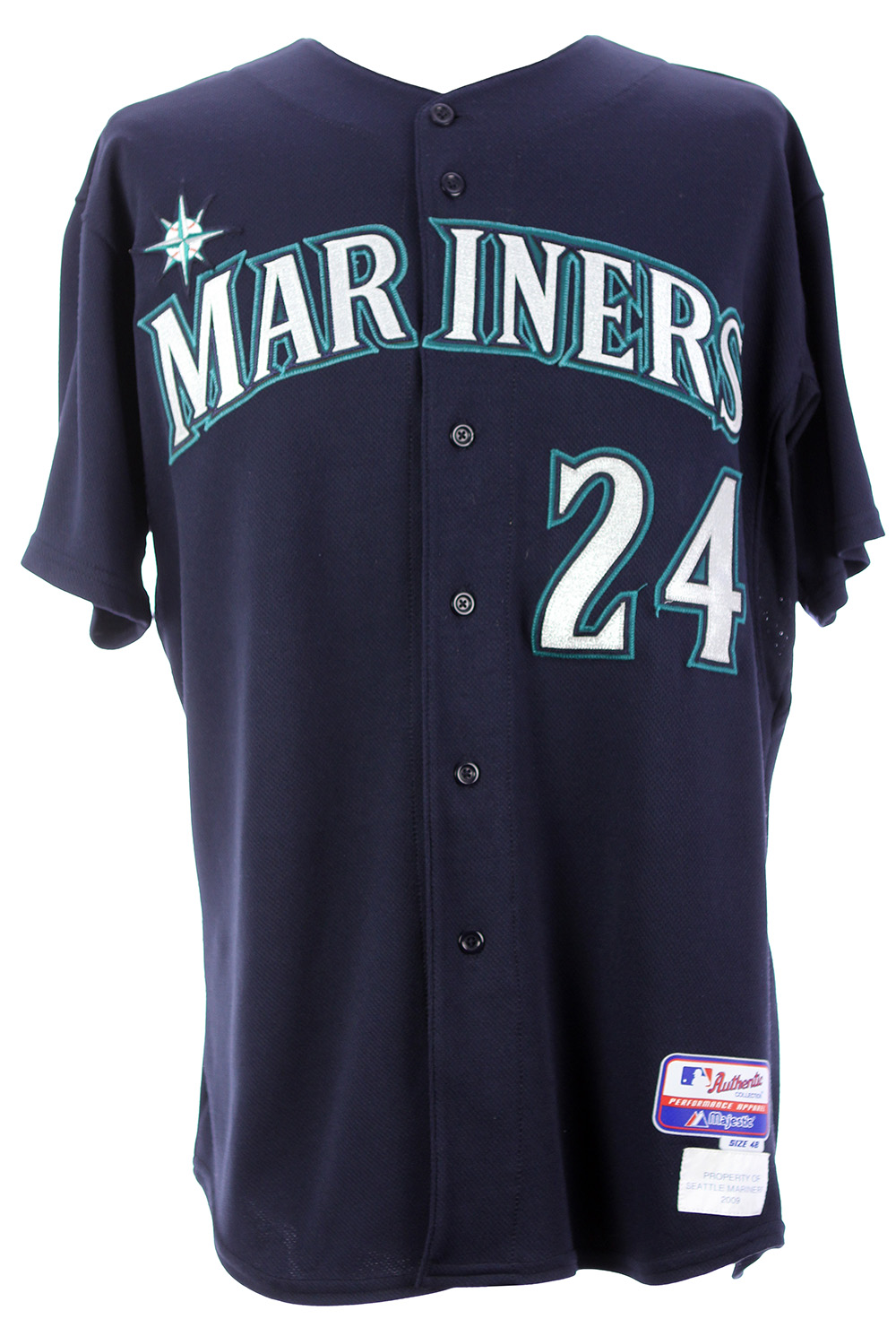 Ken Griffey Jr. Seattle Mariners 1999 Game-Used Away Jersey (Mears LOA)