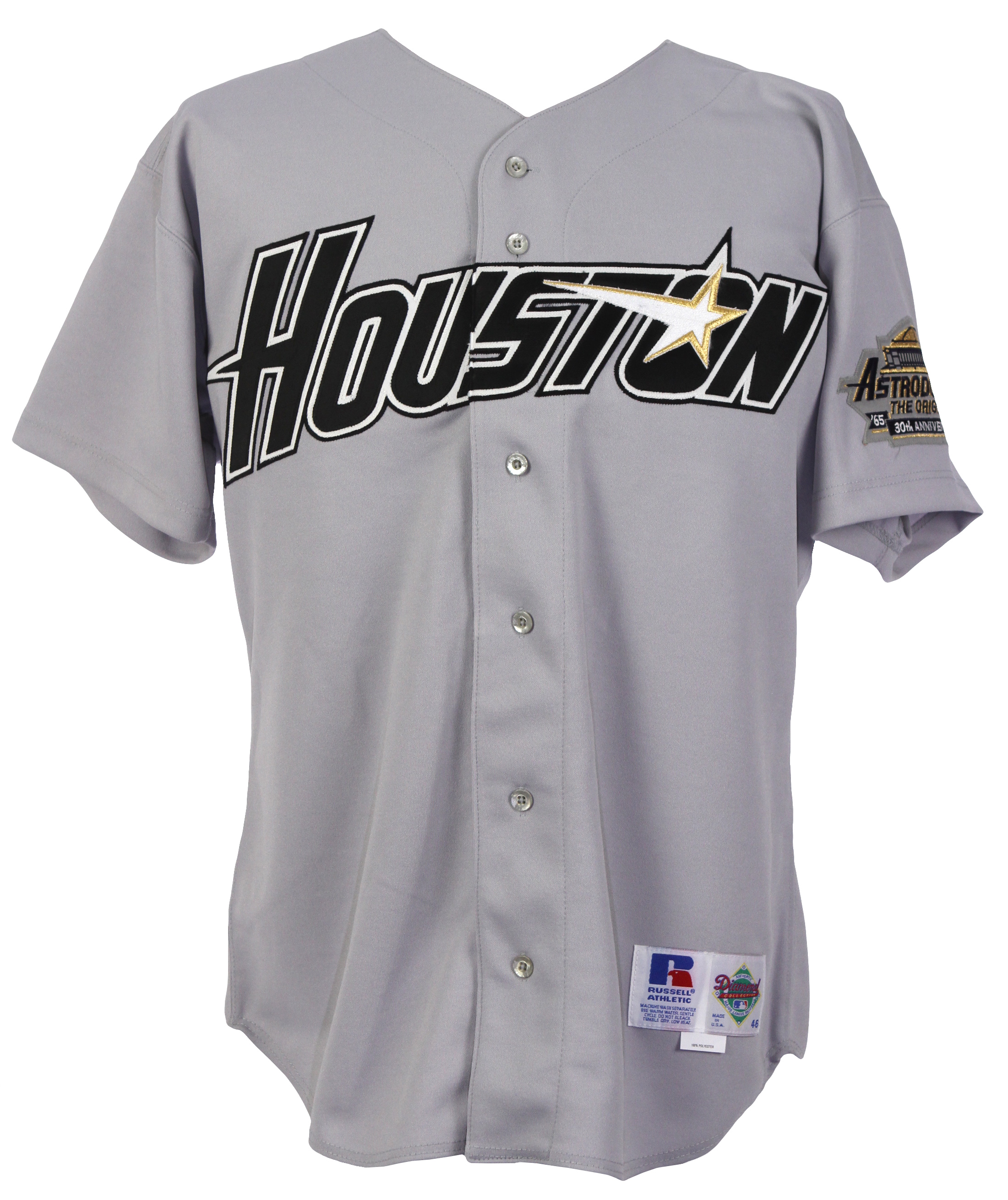 1995 Houston Astros Jersey Russell Authentic Diamond Jersey 