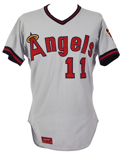 1979 Jim Fregosi California Angels Game Worn Road Jersey (MEARS LOA)