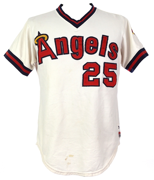 1979 Don Baylor California Angles Game Worn Home Jersey (MEARS A9) AL MVP Season