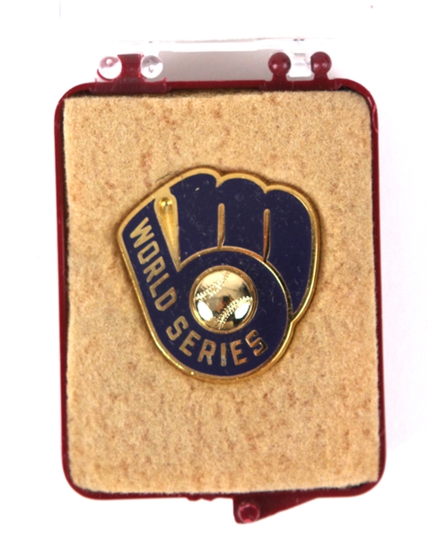 1982 Milwaukee Brewers World Series Lapel Pin