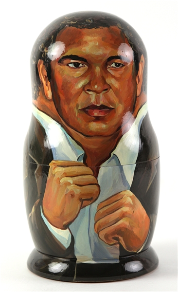 2002 Muhammad Ali World Heavyweight Champion Nesting Doll