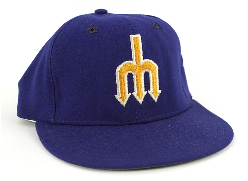 1977-80 Seattle Mariners Cap (MEARS LOA)