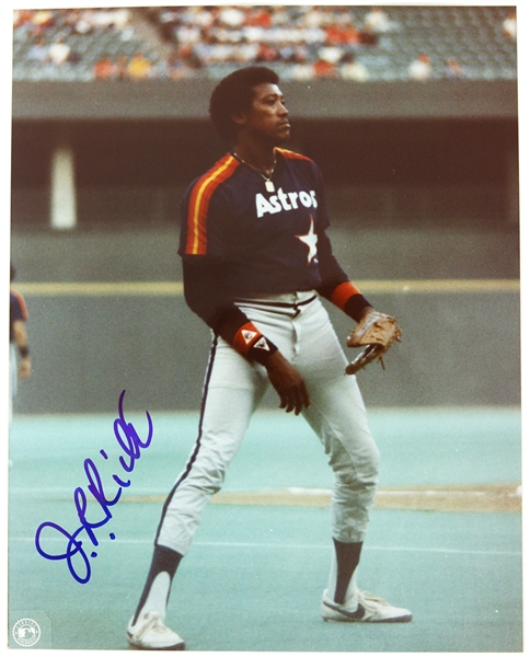 1978-80 JR Richard Houston Astros Signed 8" x 10" Photo (JSA)