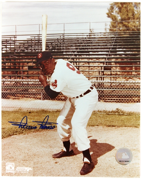 1958-59 Minnie Minoso Cleveland Indians Signed 8" x 10" Photo (JSA)